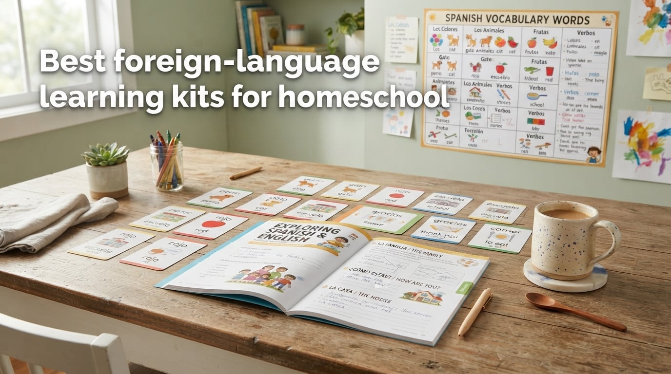 Best foreign-language learning kits for homeschool