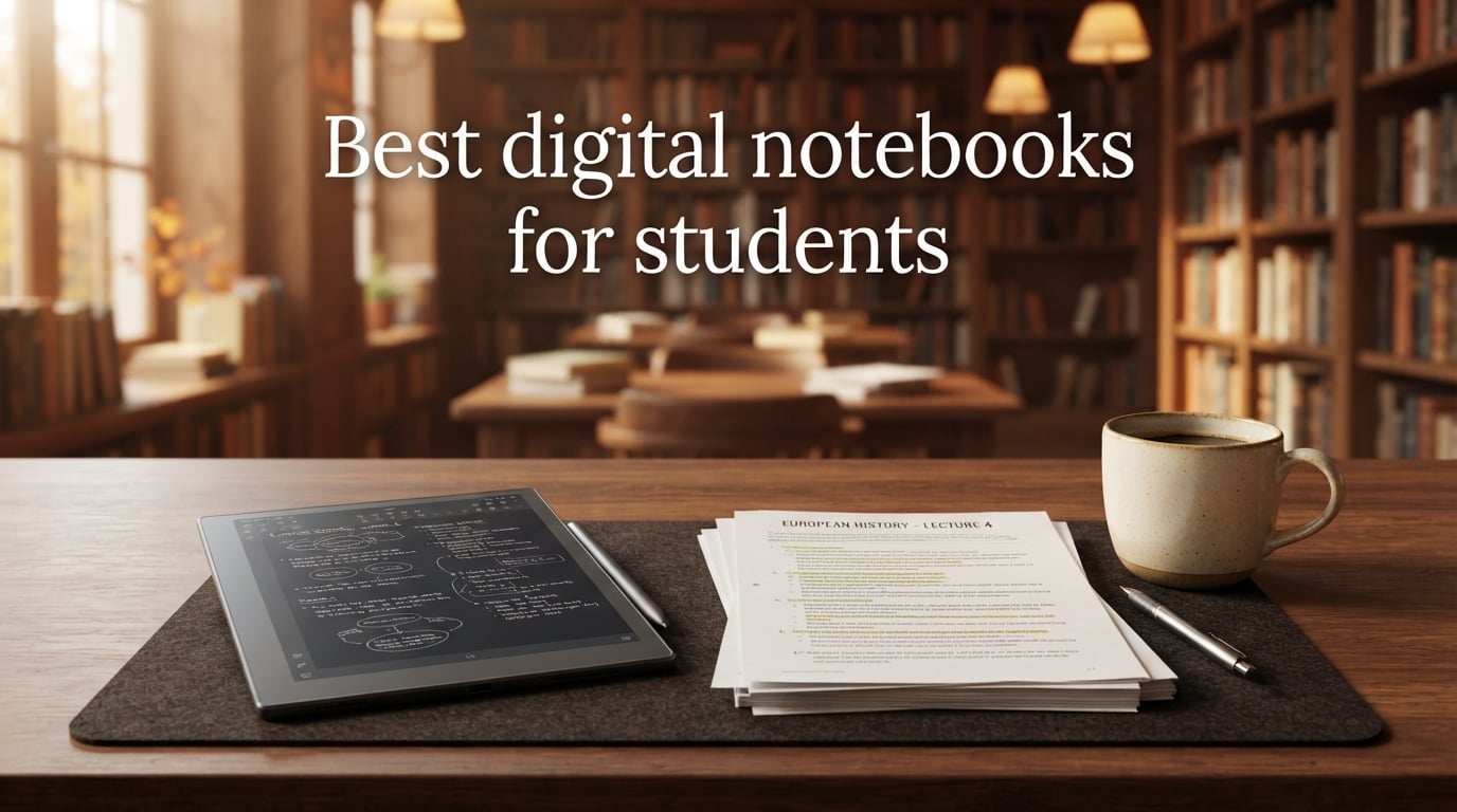 Best digital notebooks for students