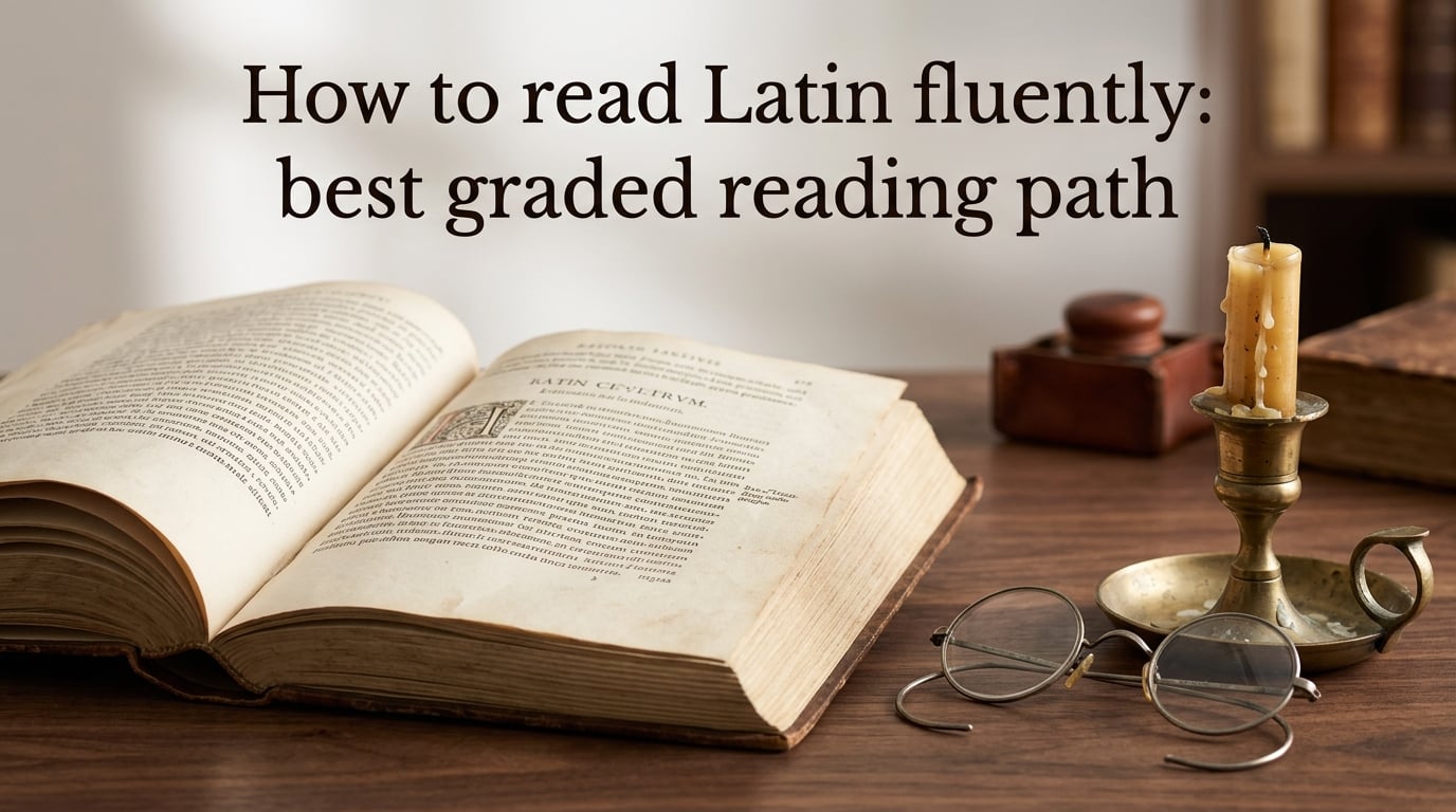 How to read Latin fluently: best graded reading path