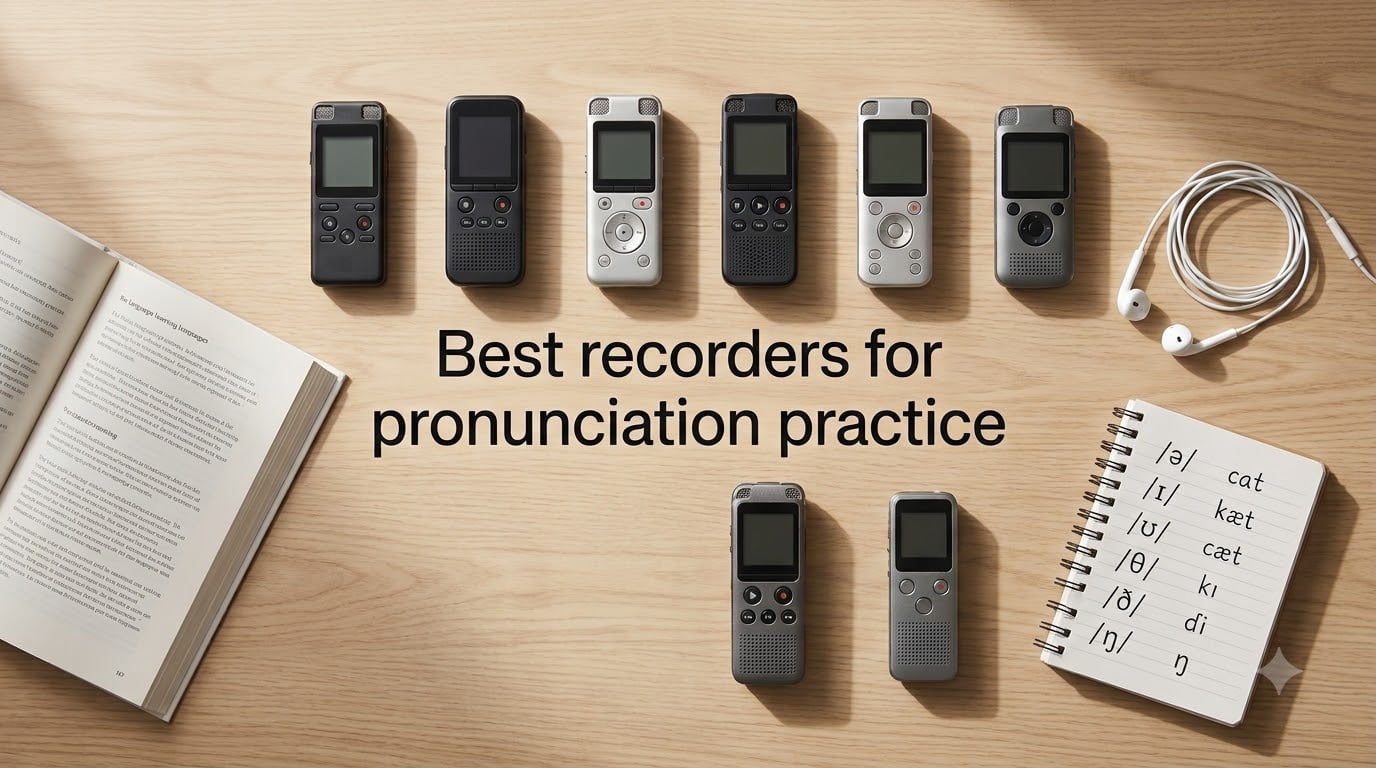 Best recorders for pronunciation practice