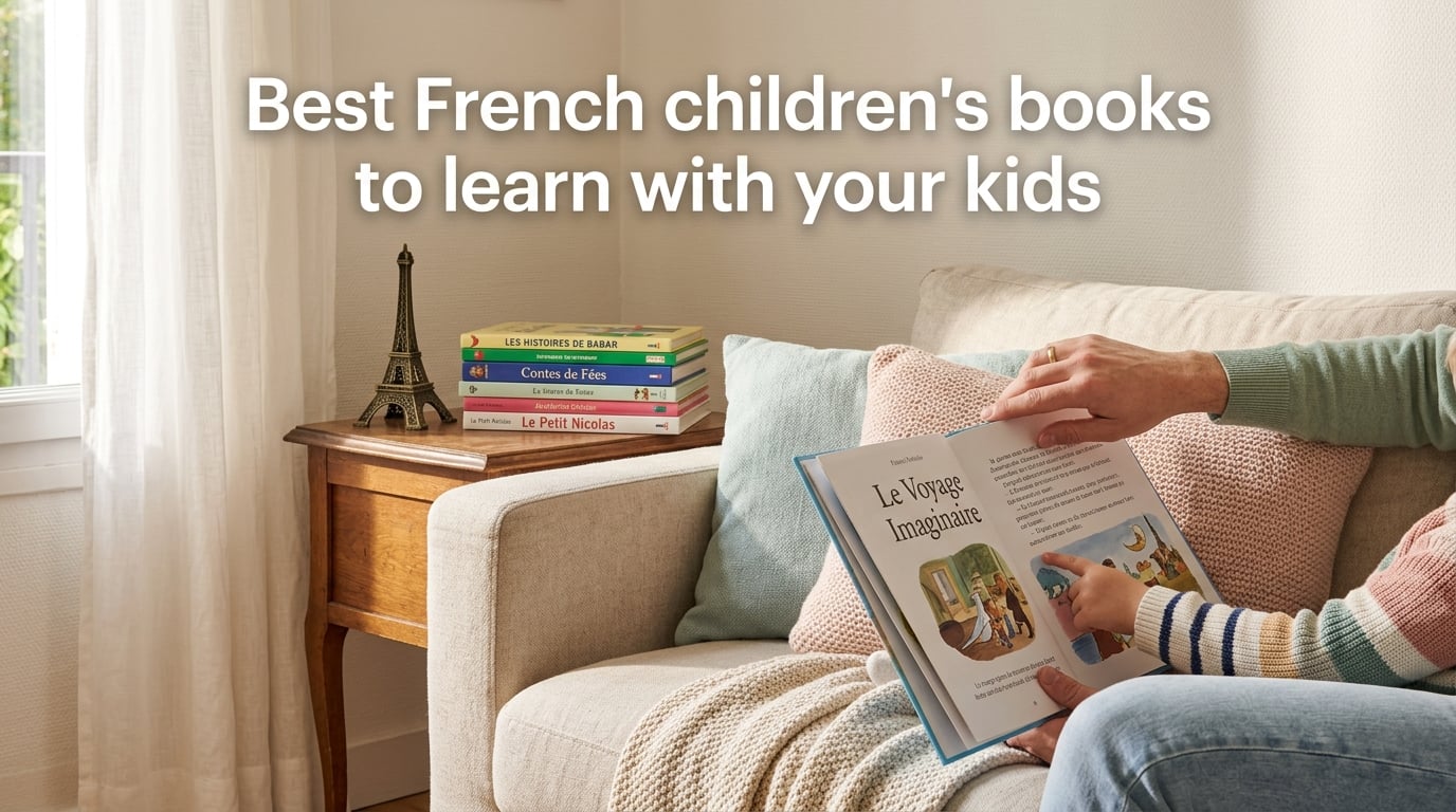 Best French children's books to learn with your kids