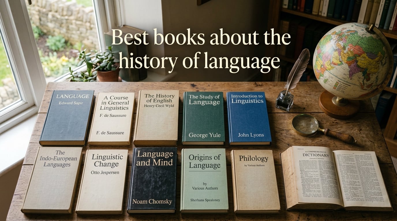 Best books about the history of language