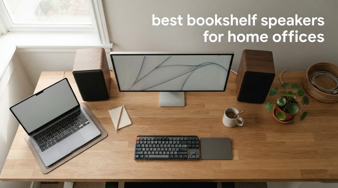 best bookshelf speakers for home offices