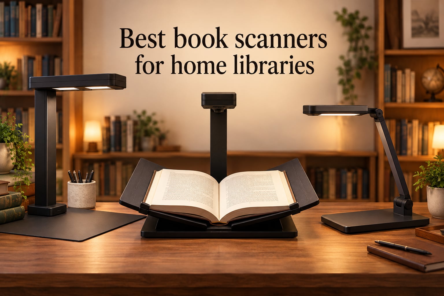 Best book scanners for home libraries