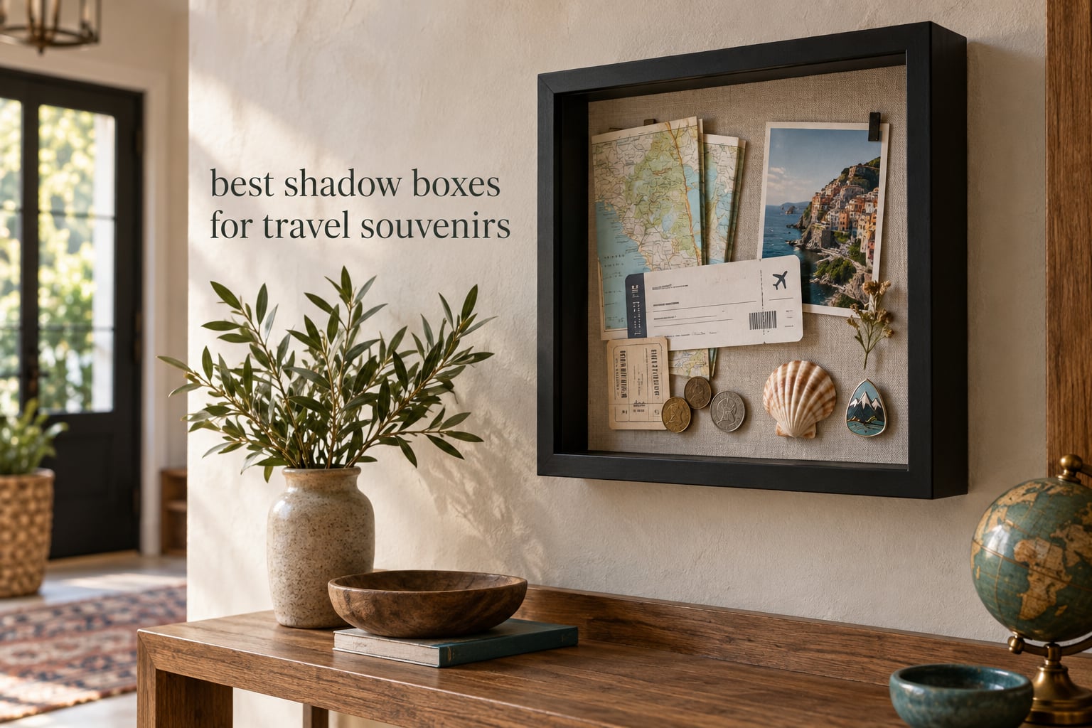 best shadow boxes for travel souvenirs