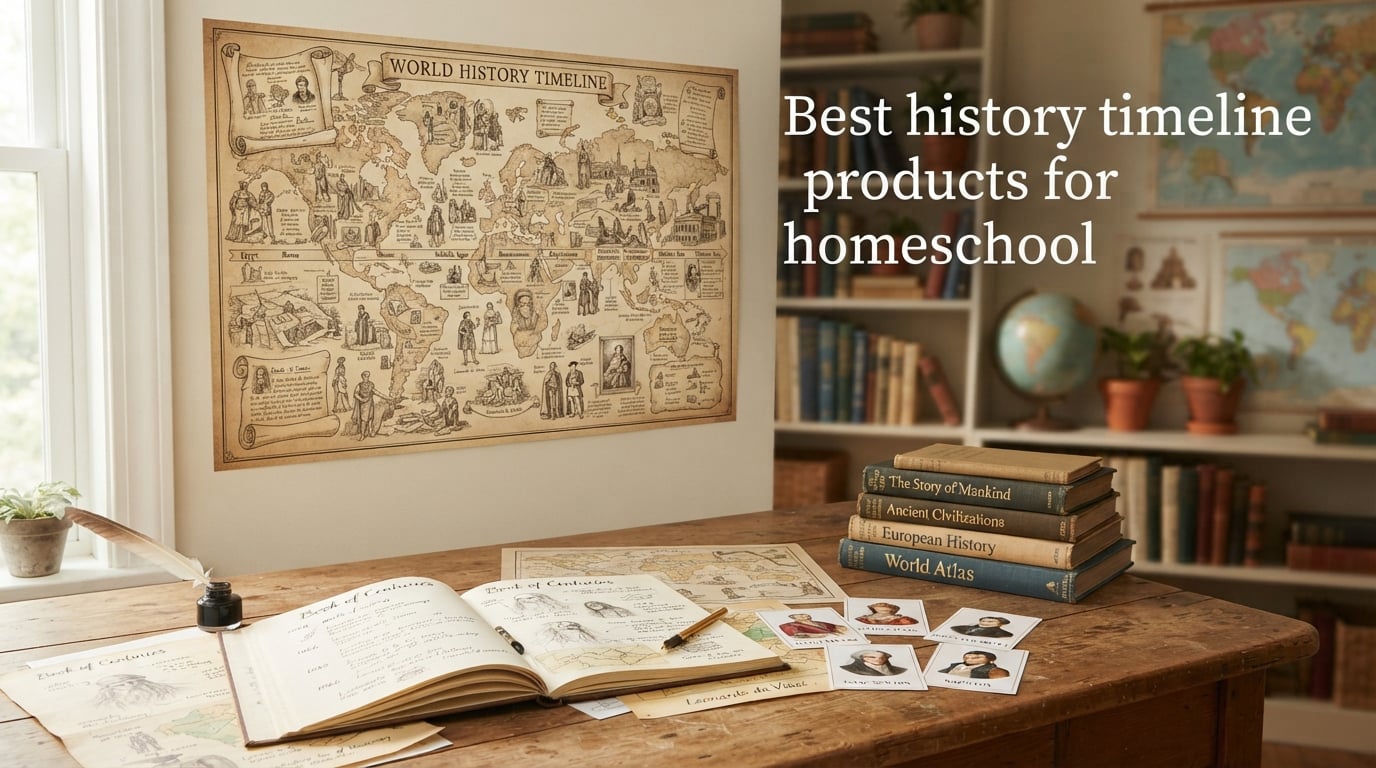 Best history timeline products for homeschool