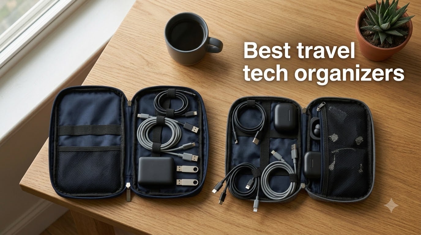 Best travel tech organizers