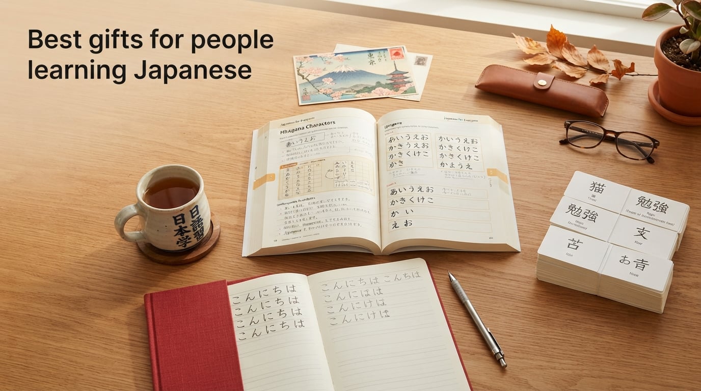 Best gifts for people learning Japanese
