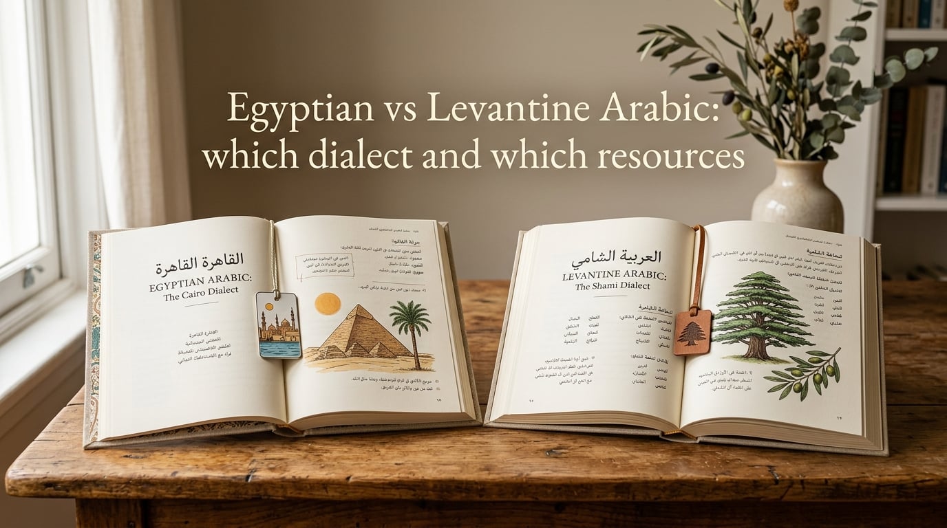 Egyptian vs Levantine Arabic: which dialect and which resources
