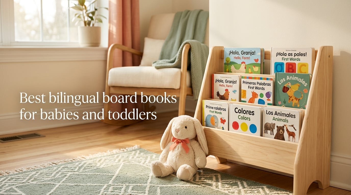 Best bilingual board books for babies and toddlers