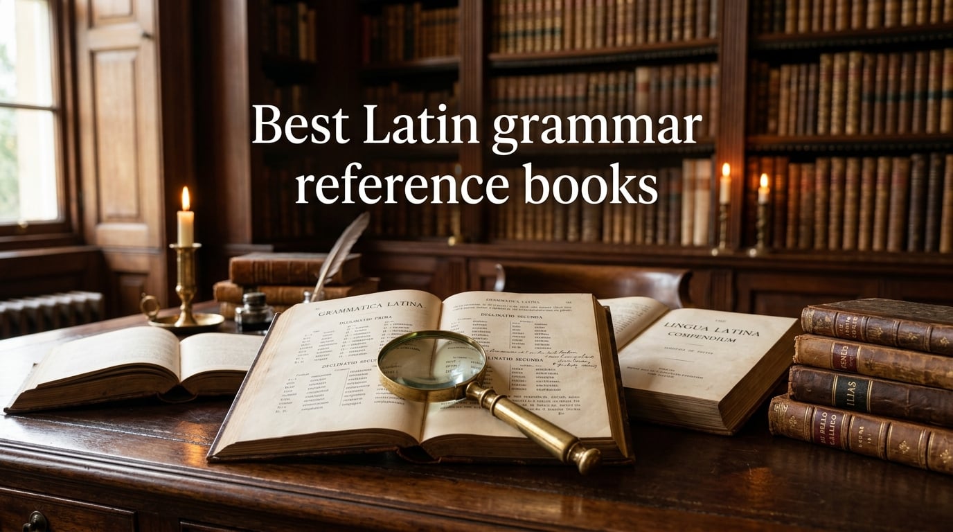 Best Latin grammar reference books