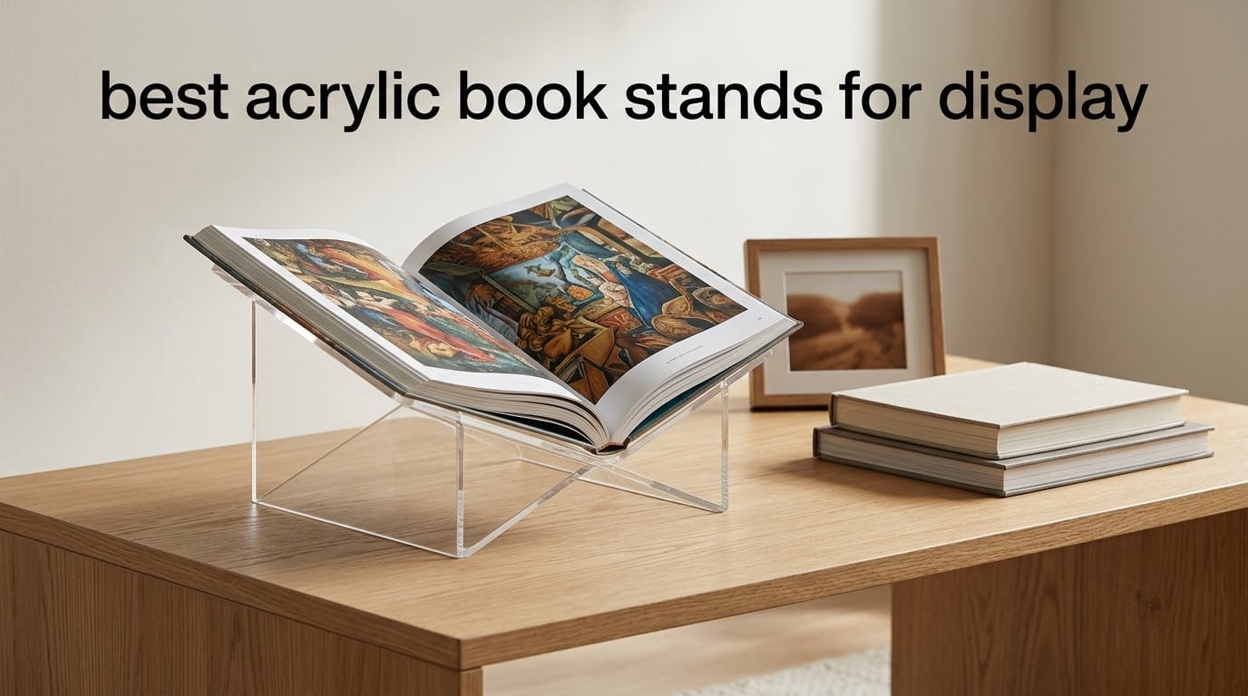 best acrylic book stands for display