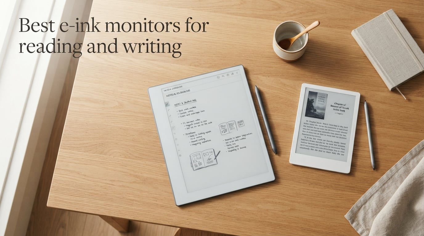 Best e-ink monitors for reading and writing
