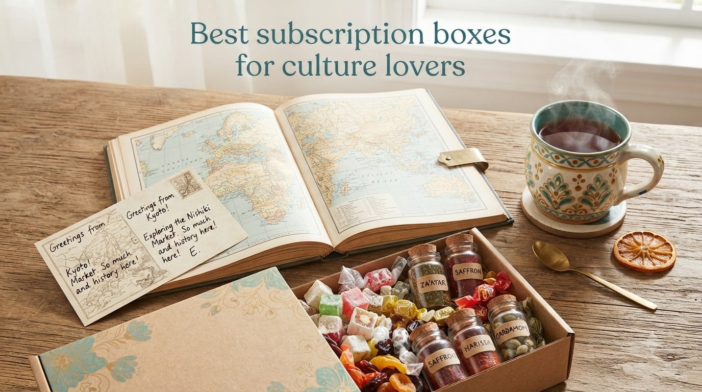 Best subscription boxes for culture lovers