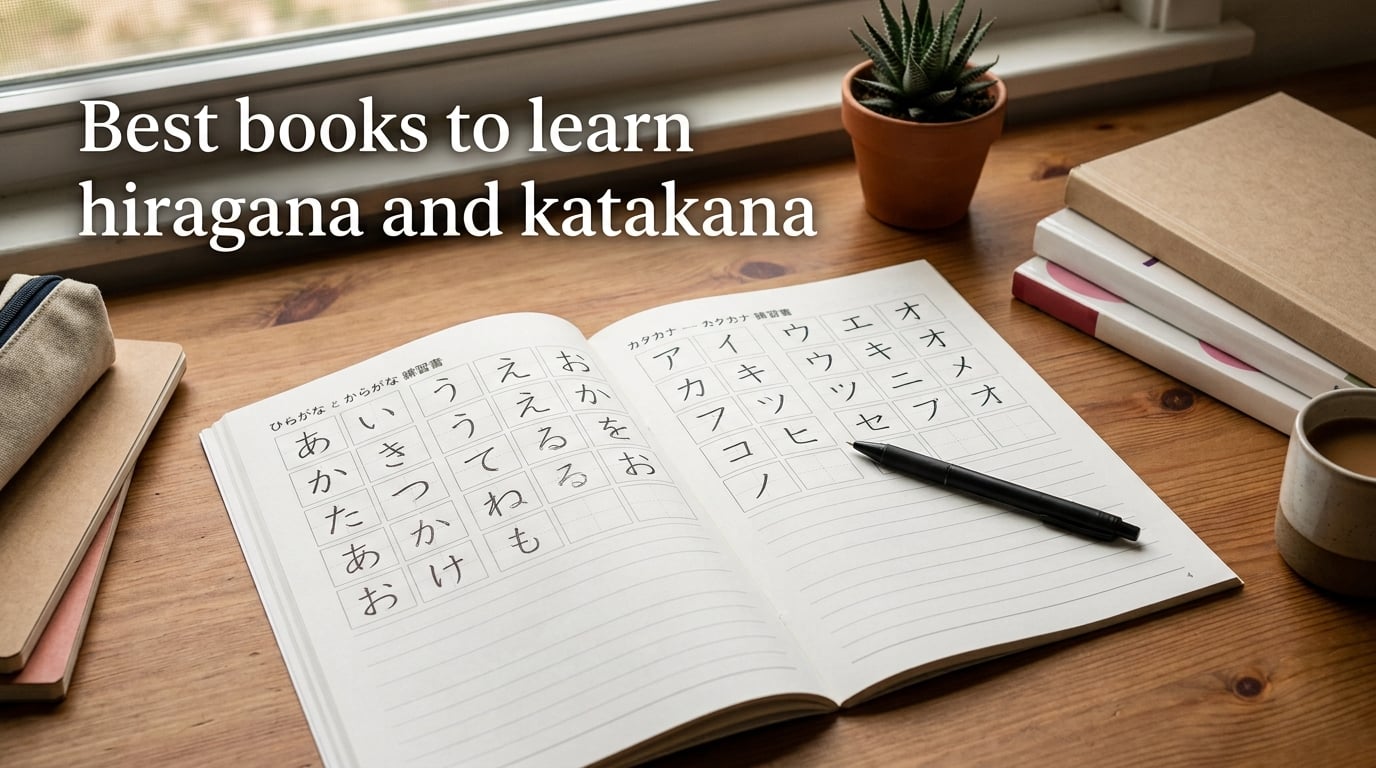 Best books to learn hiragana and katakana