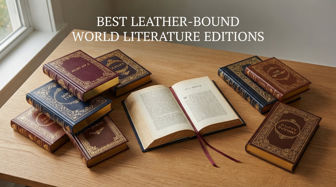 Best leather-bound world literature editions