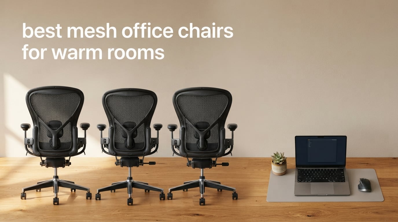best mesh office chairs for warm rooms