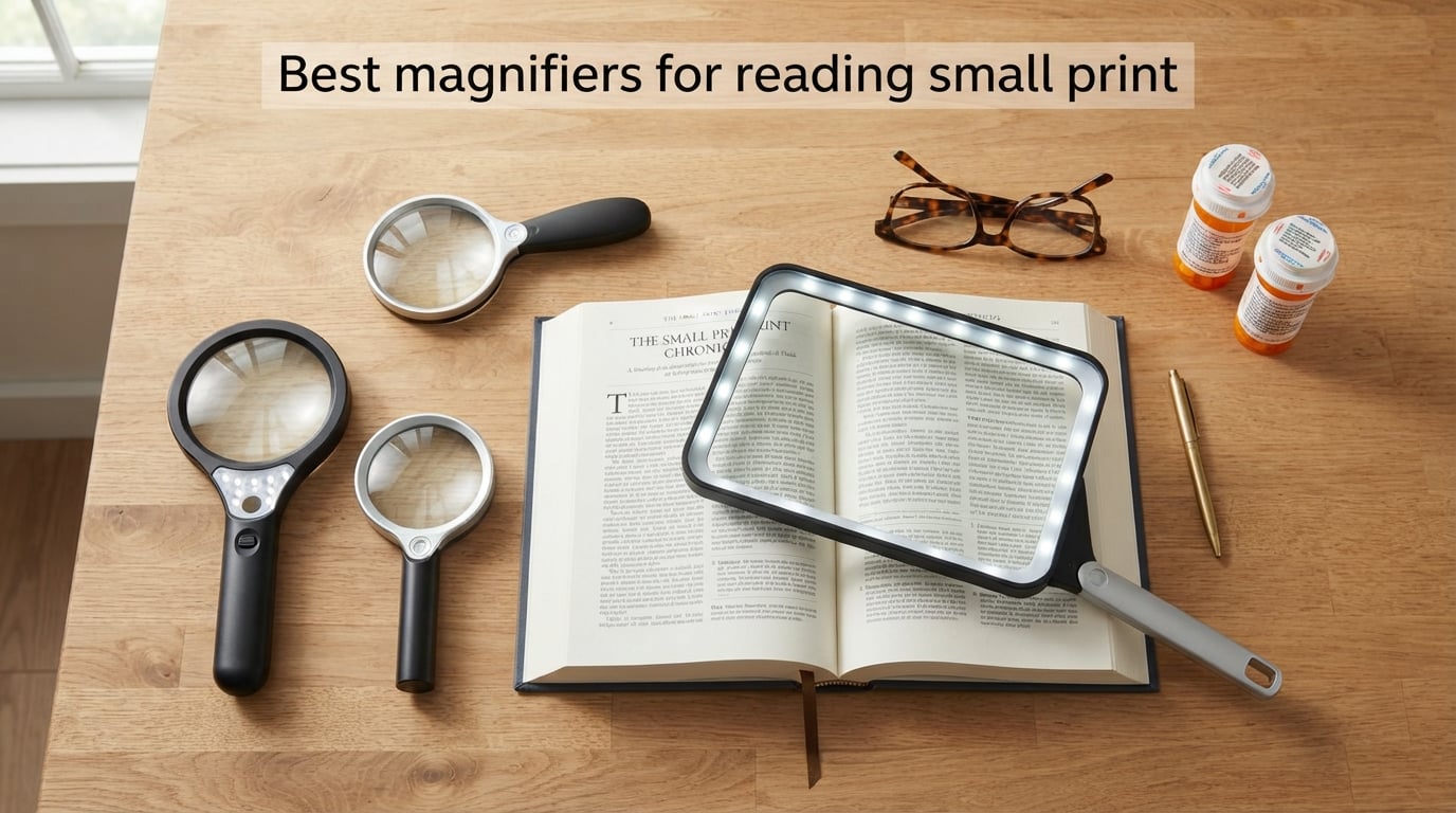 Best magnifiers for reading small print