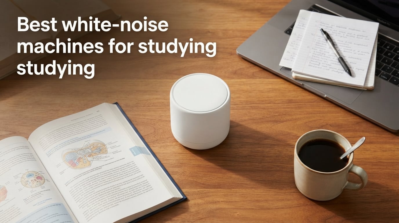 Best white-noise machines for studying