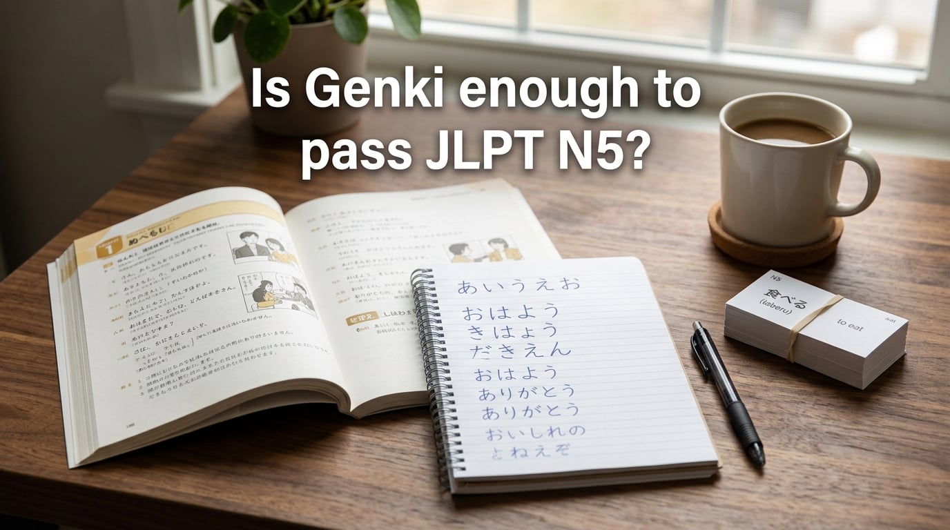 Is Genki enough to pass JLPT N5?