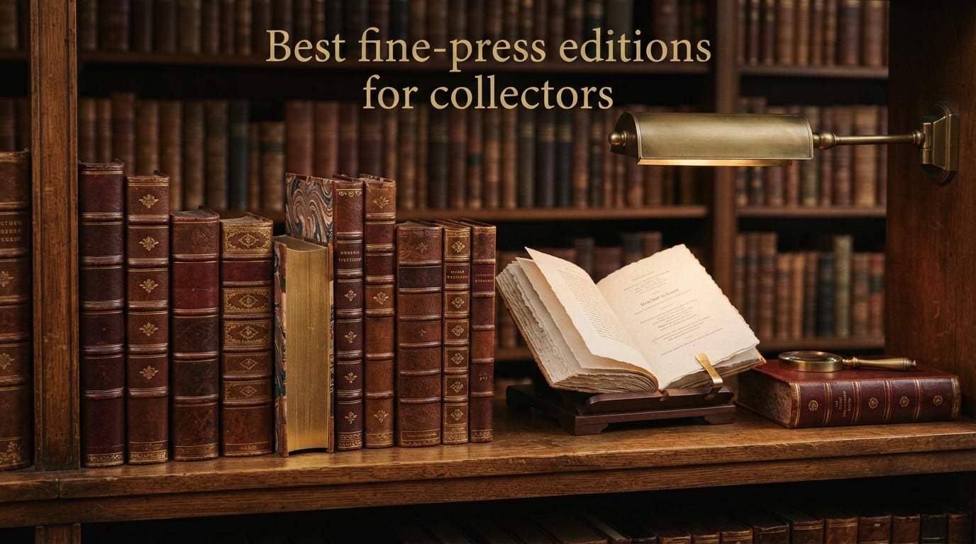 Best fine-press editions for collectors