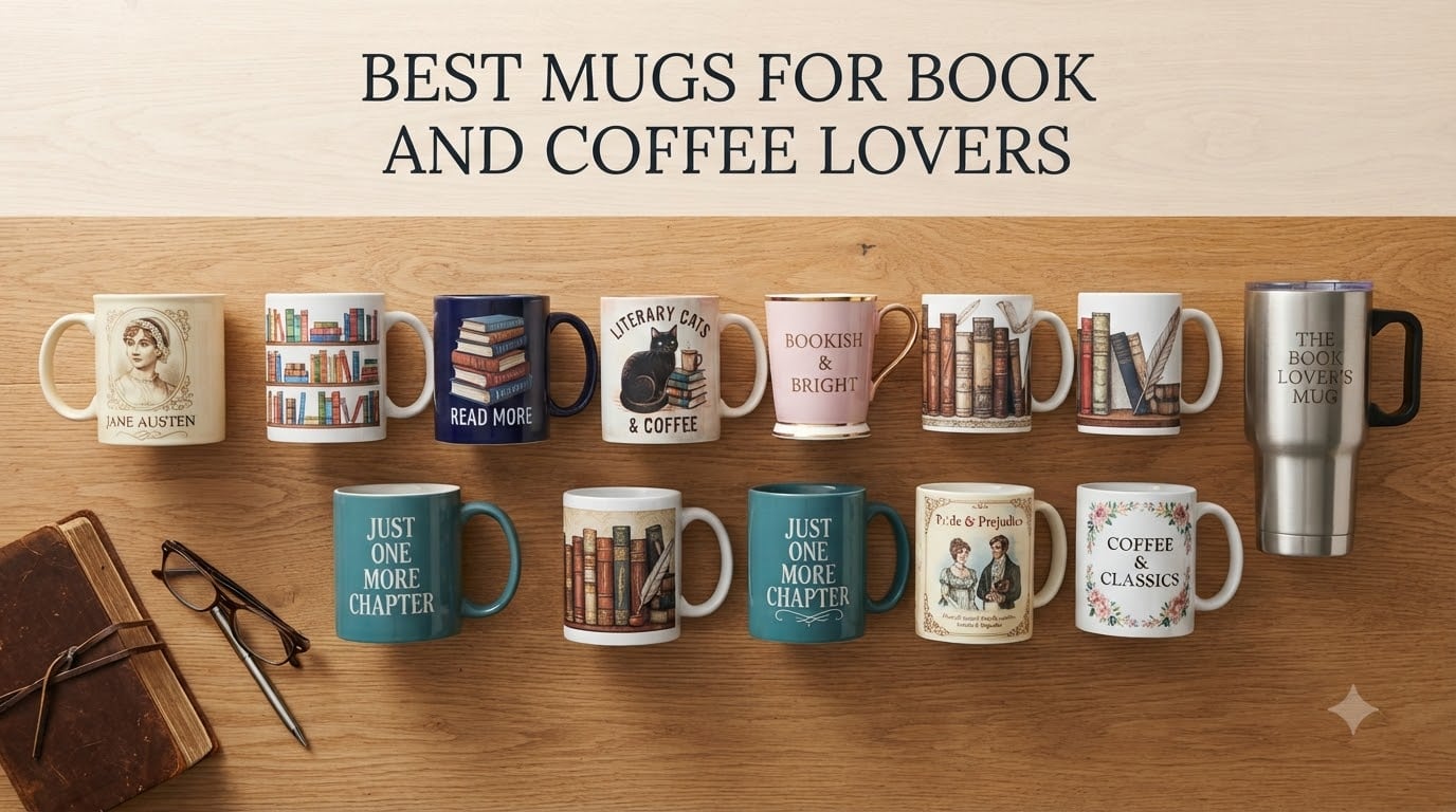 Best mugs for book and coffee lovers