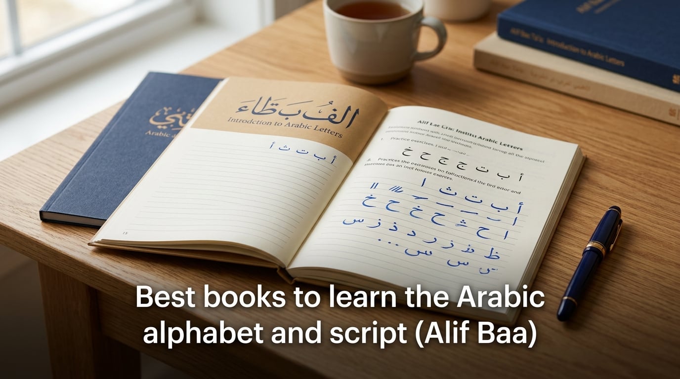 Best books to learn the Arabic alphabet and script (Alif Baa)