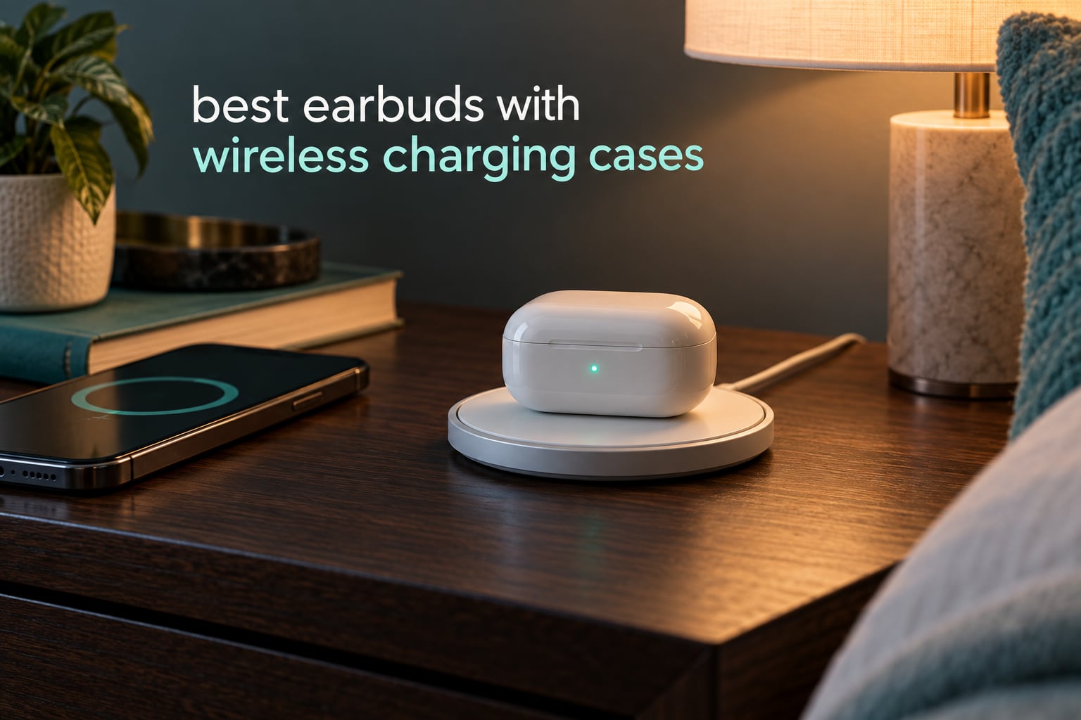 best earbuds with wireless charging cases