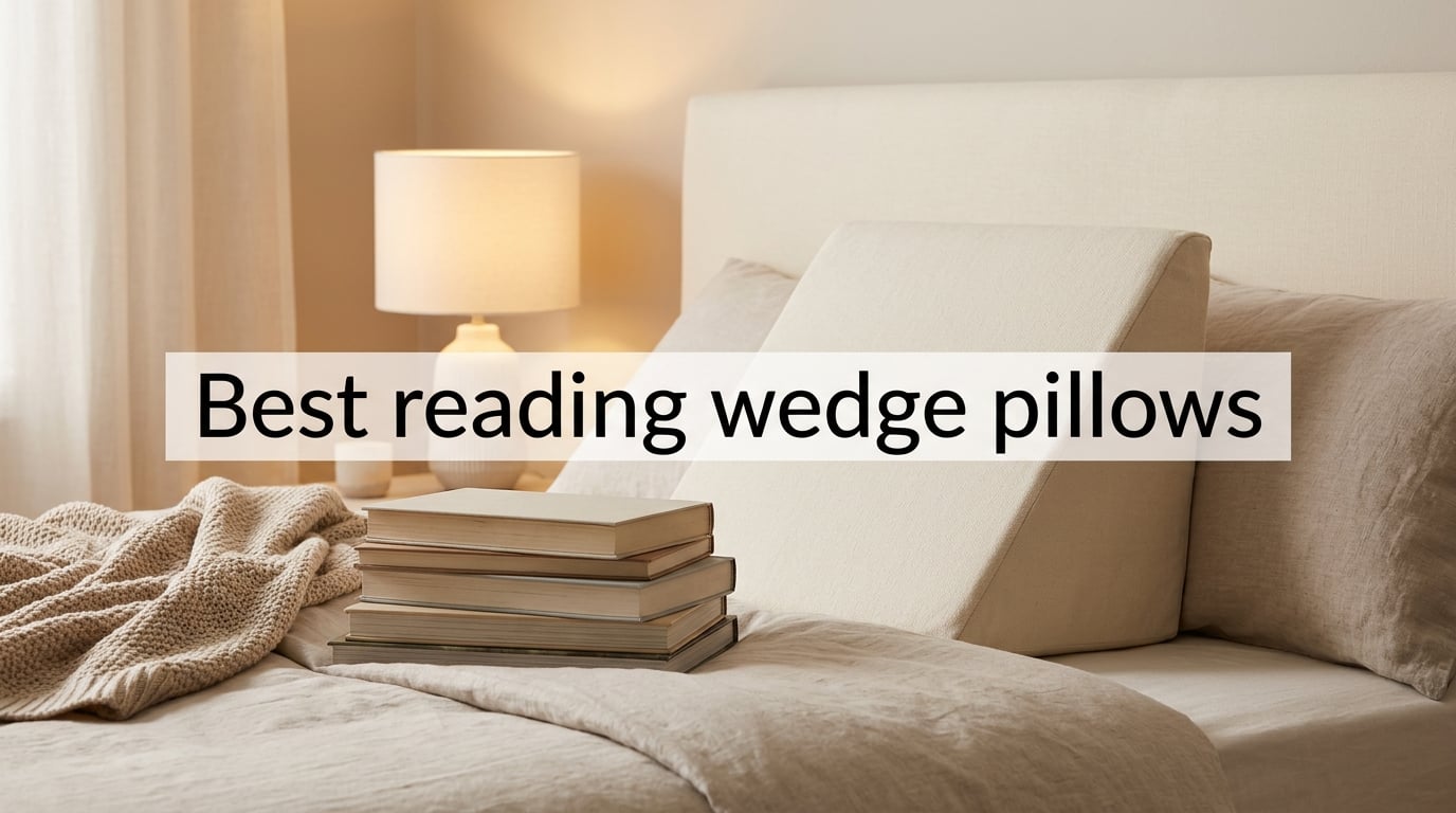 Best reading wedge pillows