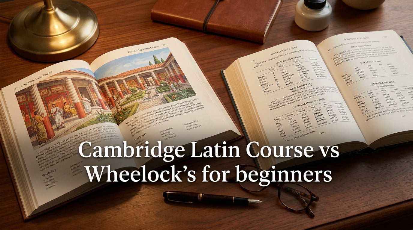 Cambridge Latin Course vs Wheelock's for beginners