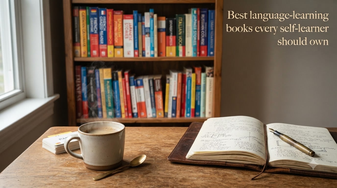 Best language-learning books every self-learner should own