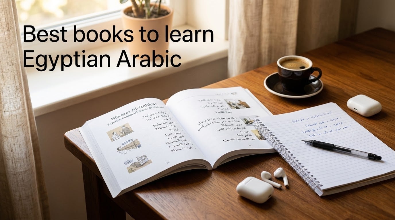Best books to learn Egyptian Arabic