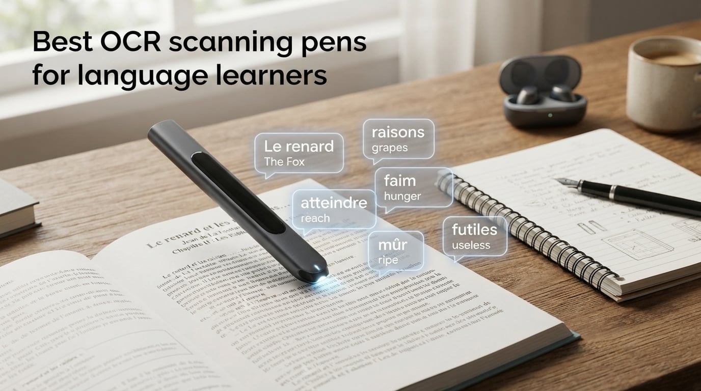 Best OCR scanning pens for language learners