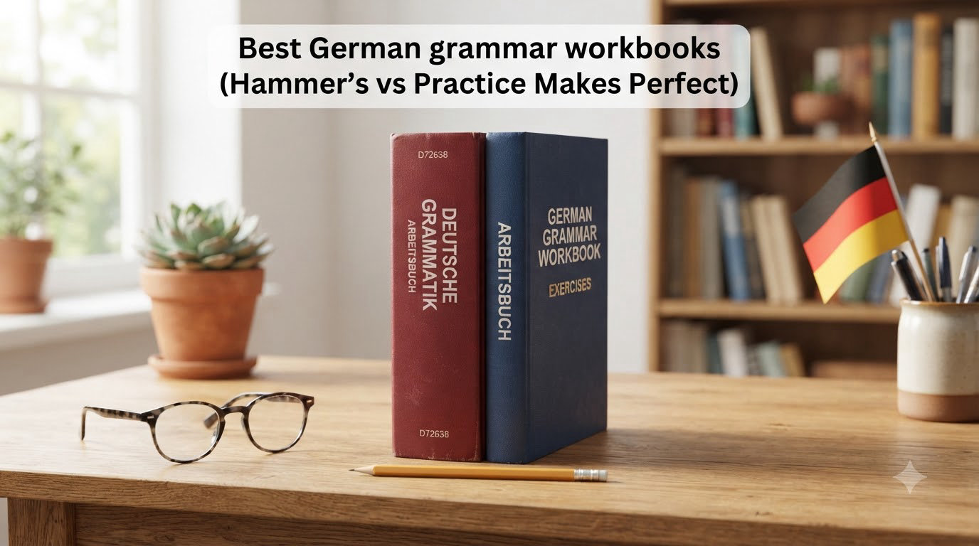 Best German grammar workbooks (Hammer's vs Practice Makes Perfect)