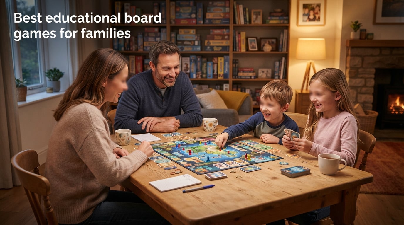 Best educational board games for families