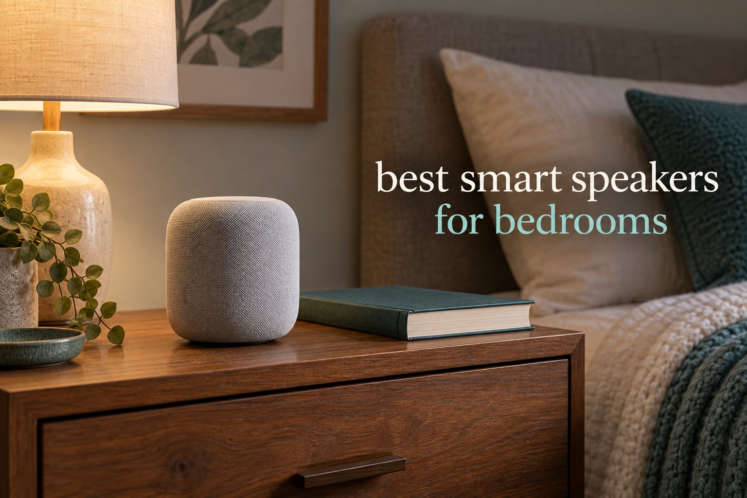 best smart speakers for bedrooms