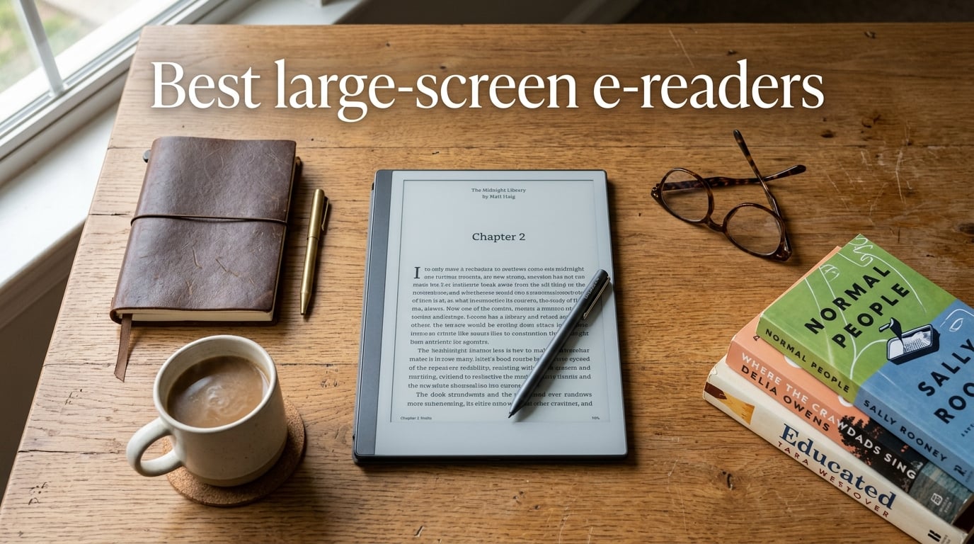 Best large-screen e-readers