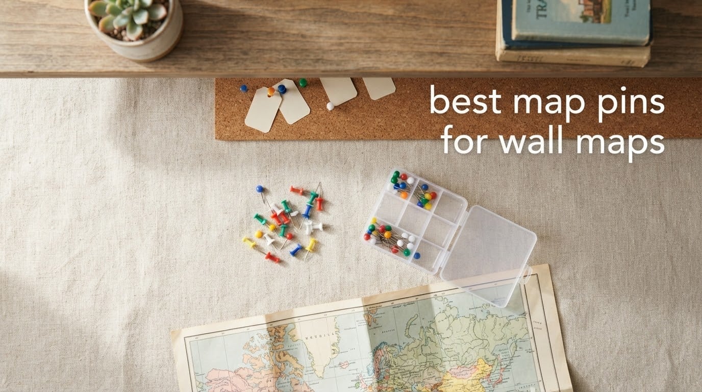 best map pins for wall maps