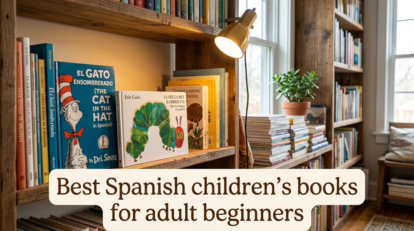 Best Spanish children's books for adult beginners