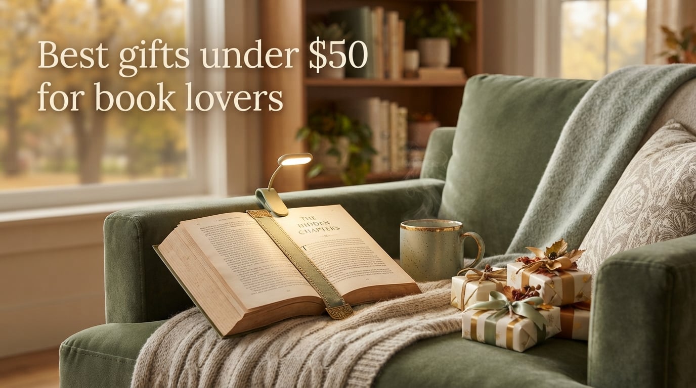 Best gifts under $50 for book lovers