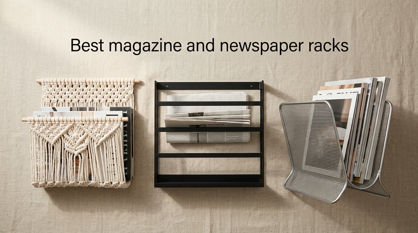 Best magazine and newspaper racks