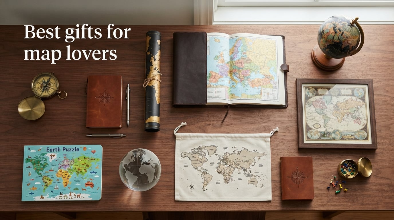 Best gifts for map lovers