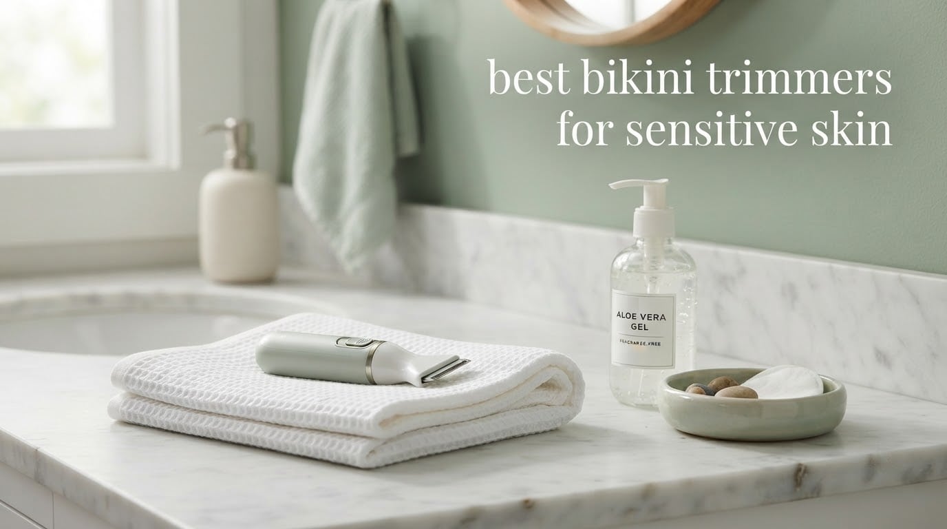 best bikini trimmers for sensitive skin