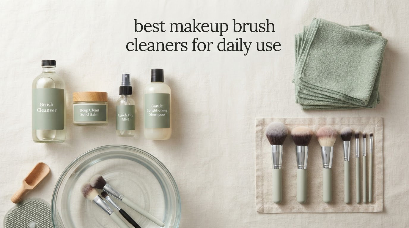 best makeup brush cleaners for daily use