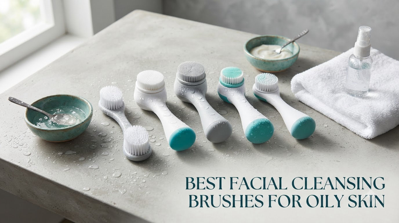 best facial cleansing brushes for oily skin