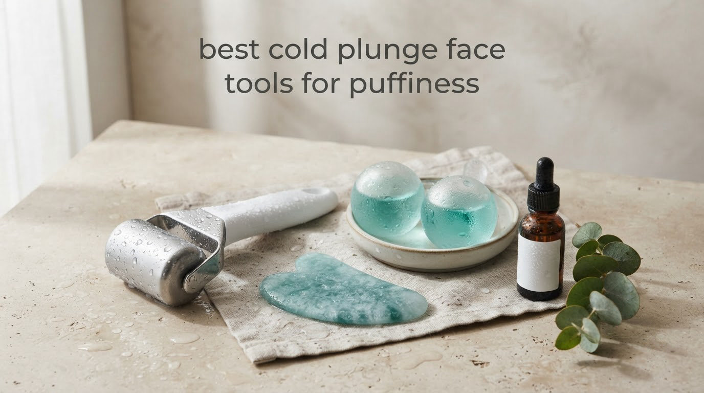 best cold plunge face tools for puffiness