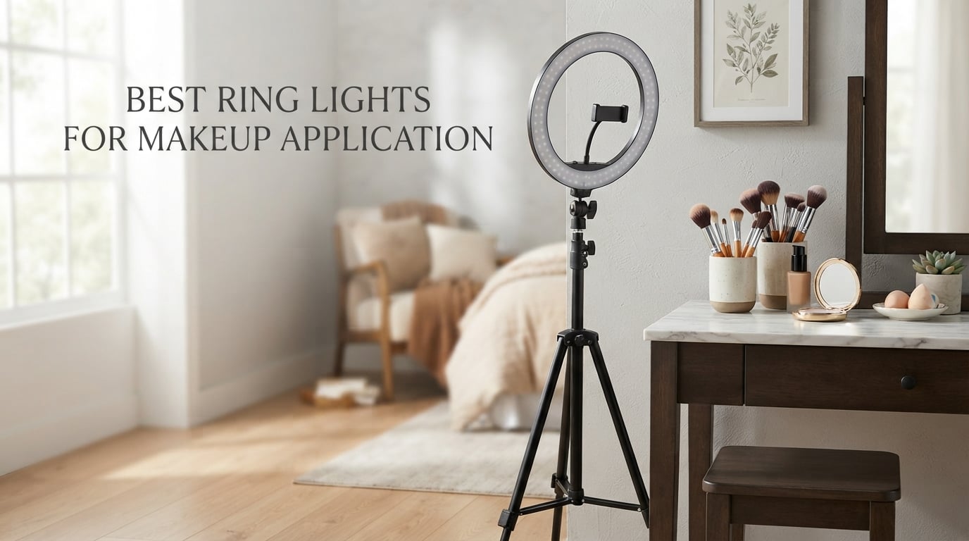 best ring lights for makeup application